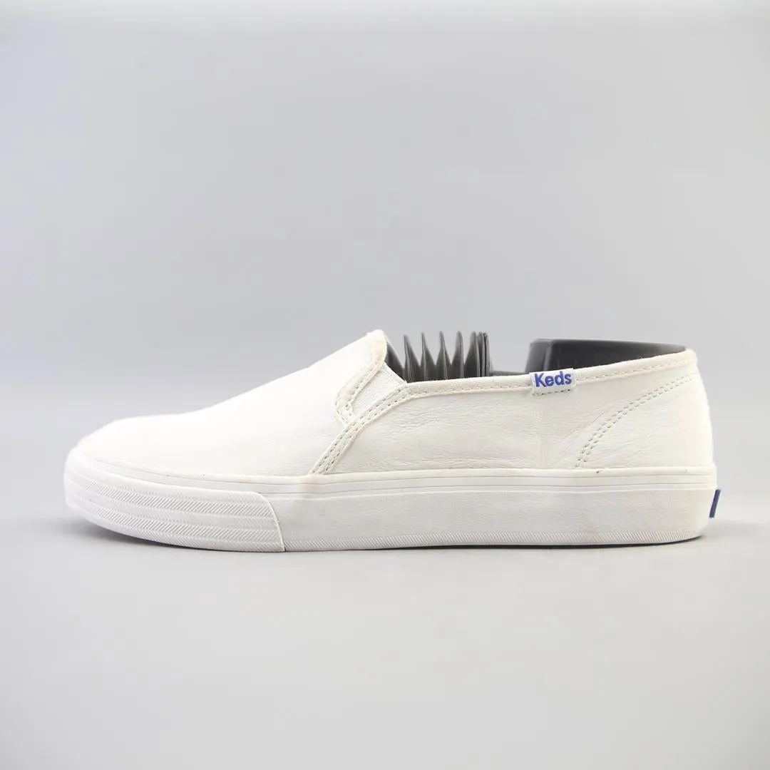KEDS DOUBLE DECKER LEATHER Plain look