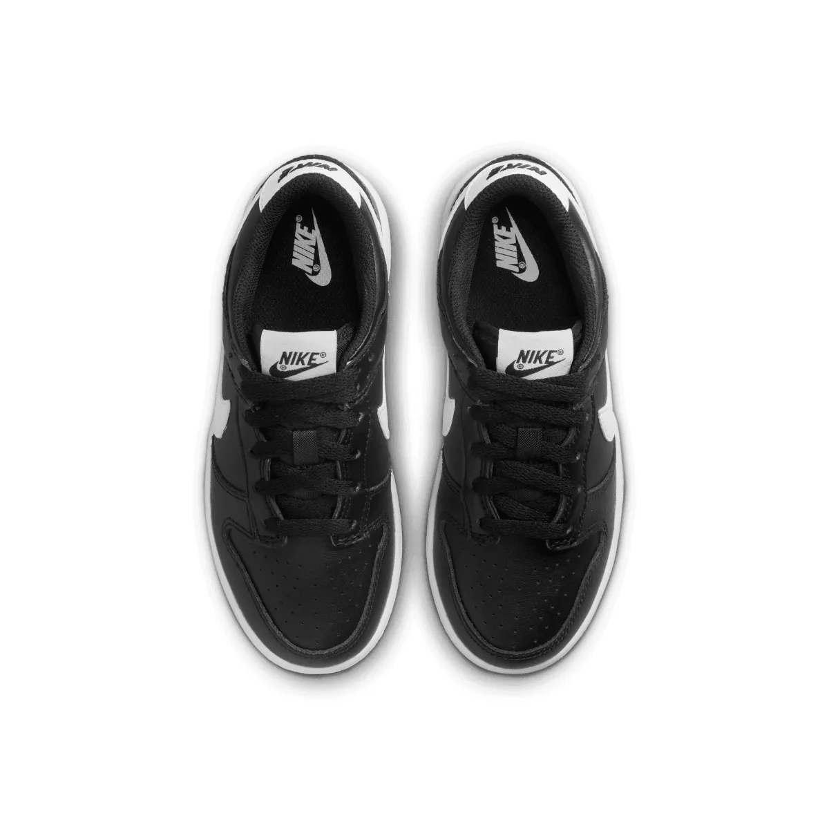 Kid's Dunk Low 'Black Panda 2.0' Italian Glam Petite Fit