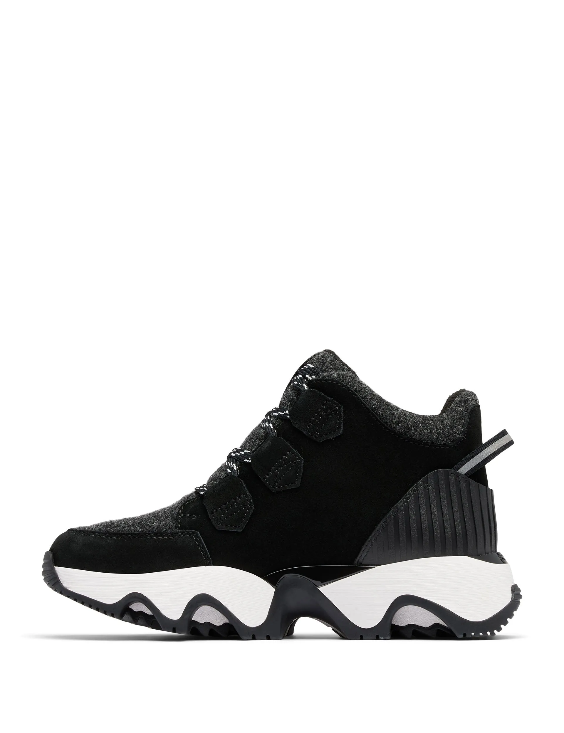Structured grip Kinetic Impact Caribou Plus Waterproof Sneaker Boots - Black/Sea Salt