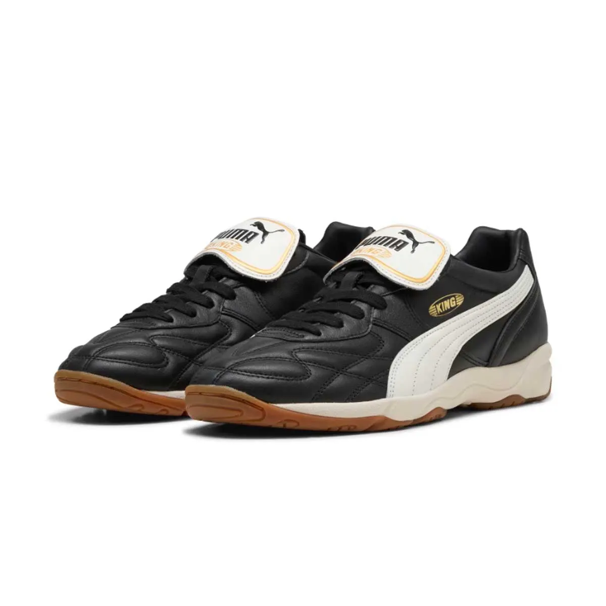 King Indoor 'PUMA Black Warm White' Dust Free School Style