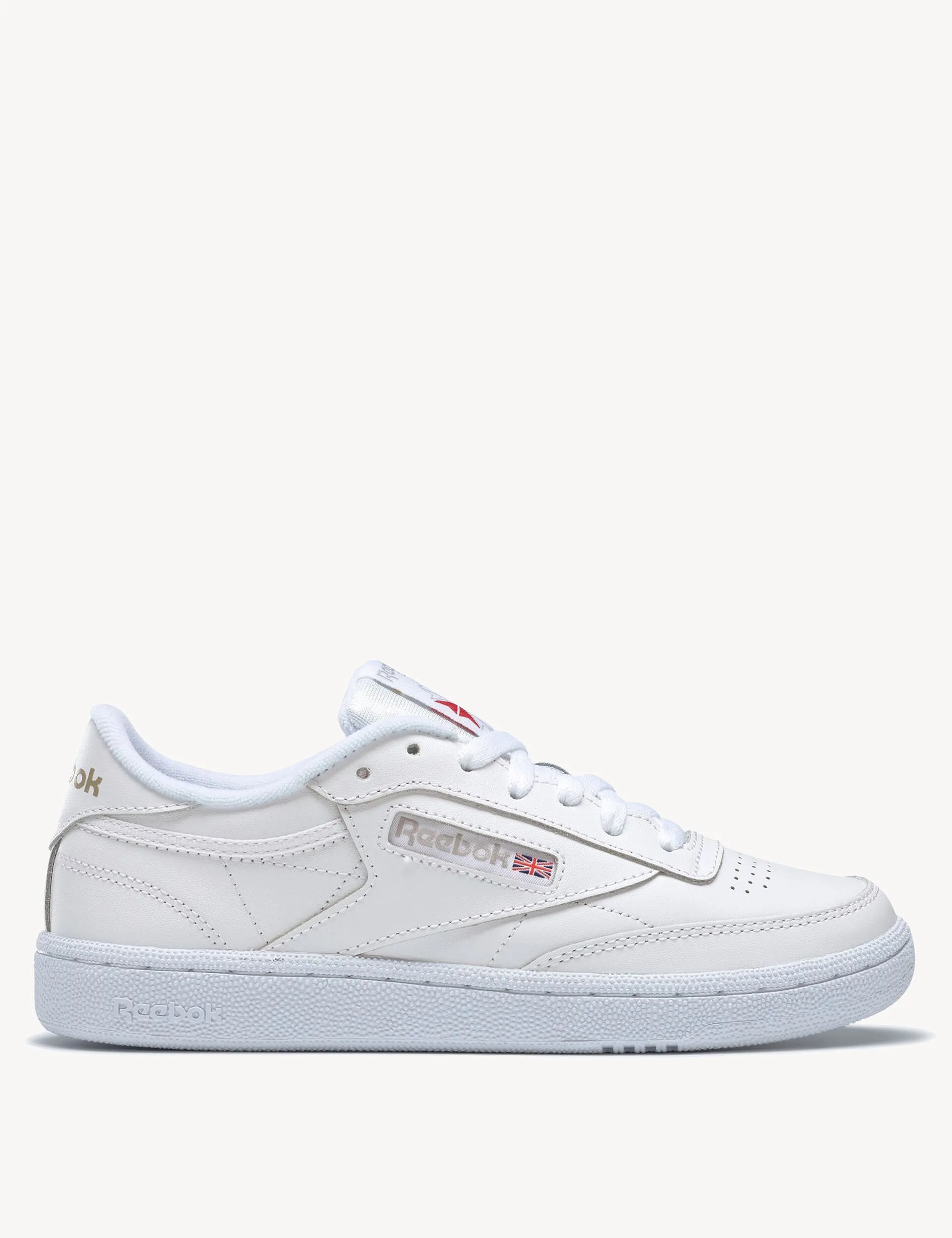 Club C 85 Shoes - White/Light Grey Street Motion Comfortable Fit Shoes
