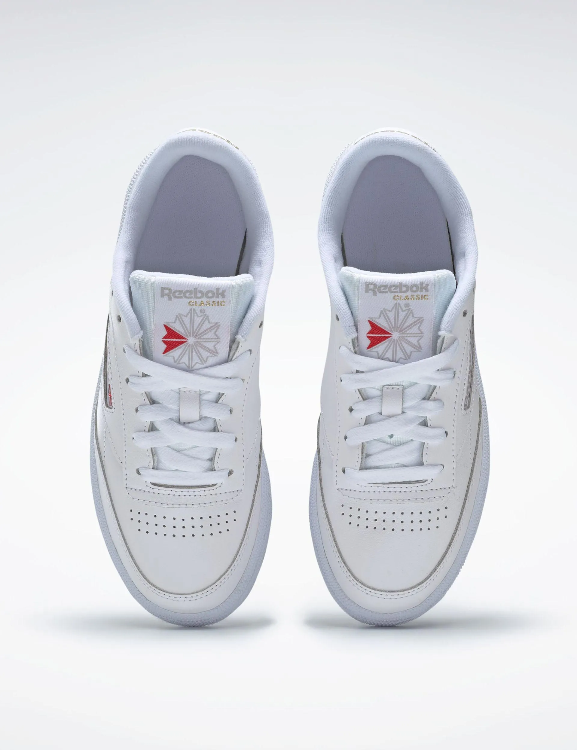 Breathable Design Club C 85 Shoes - White/Light Grey