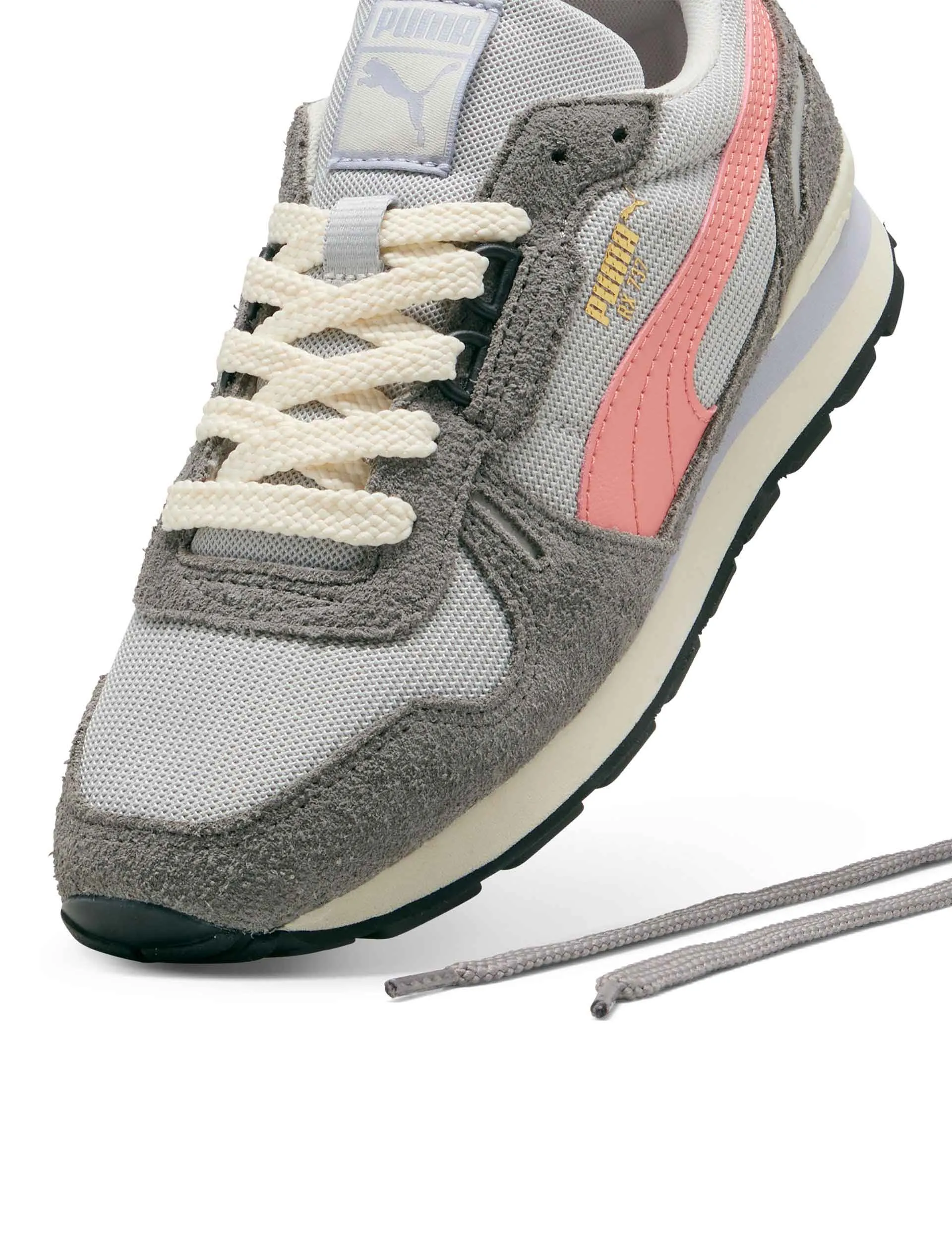 Fitted touch HeelSupport RX 737 Vintage Sneakers - Cool Light Grey/Cast Iron