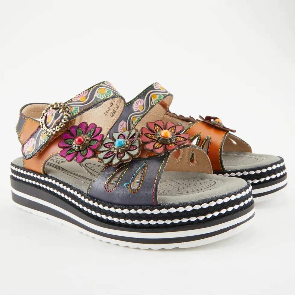 Solid Color Round Toe Laga