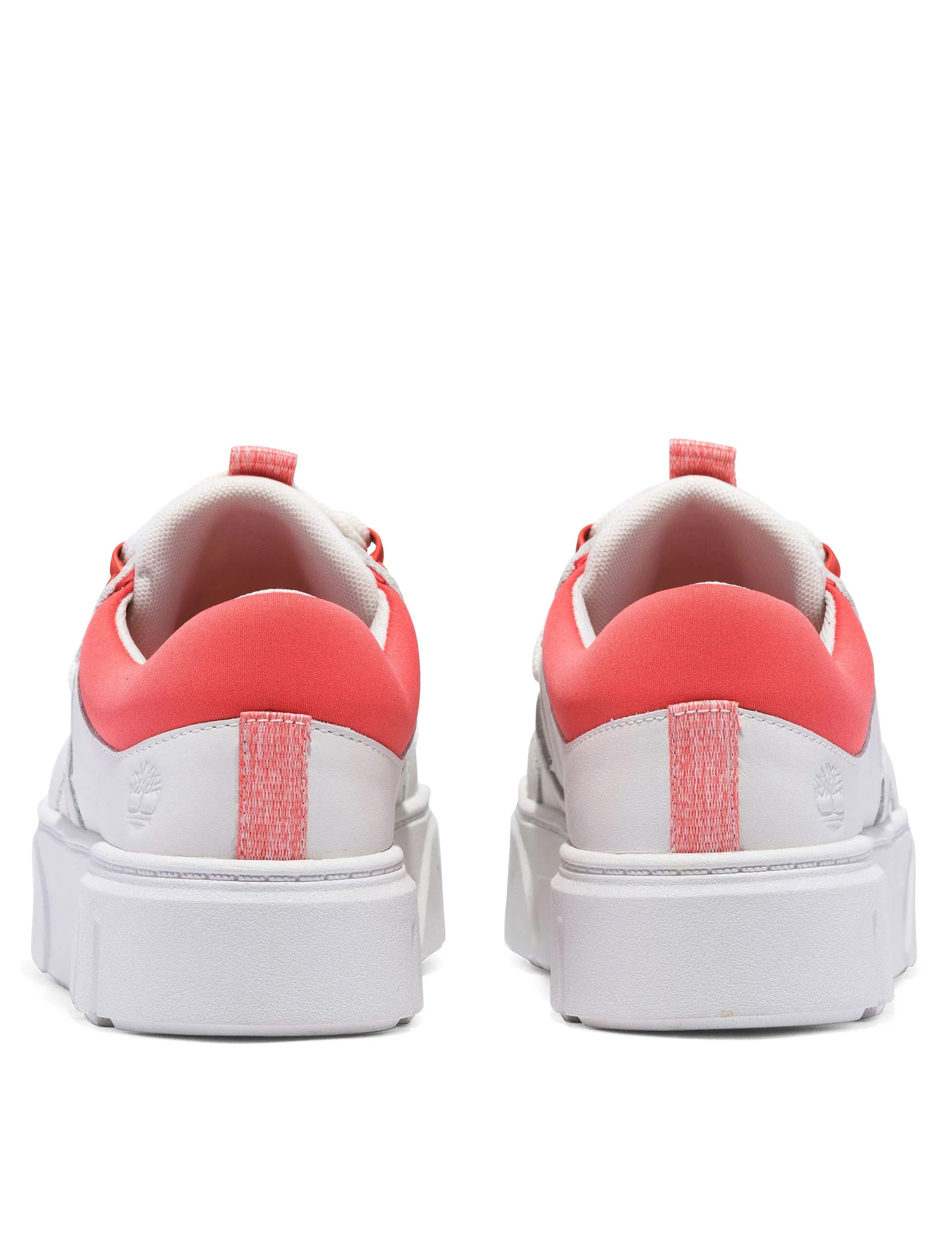 Espadrille Style Strong Grip Laurel Court Lace-Up Low Trainer - White