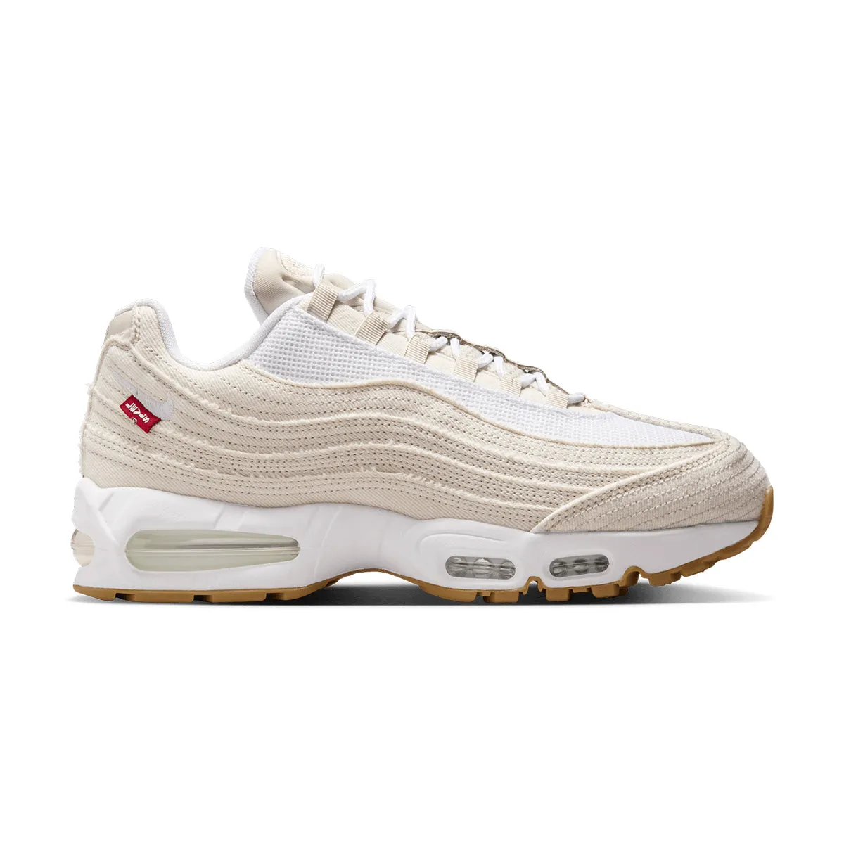 Deep Shade Shock Absorbing   Levi's Air Max 95 OG 'White'