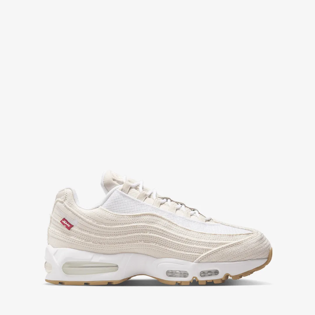 Modern Ease Levi's x Air Max 95 OG Light Orewood Brown | White | Gym Red