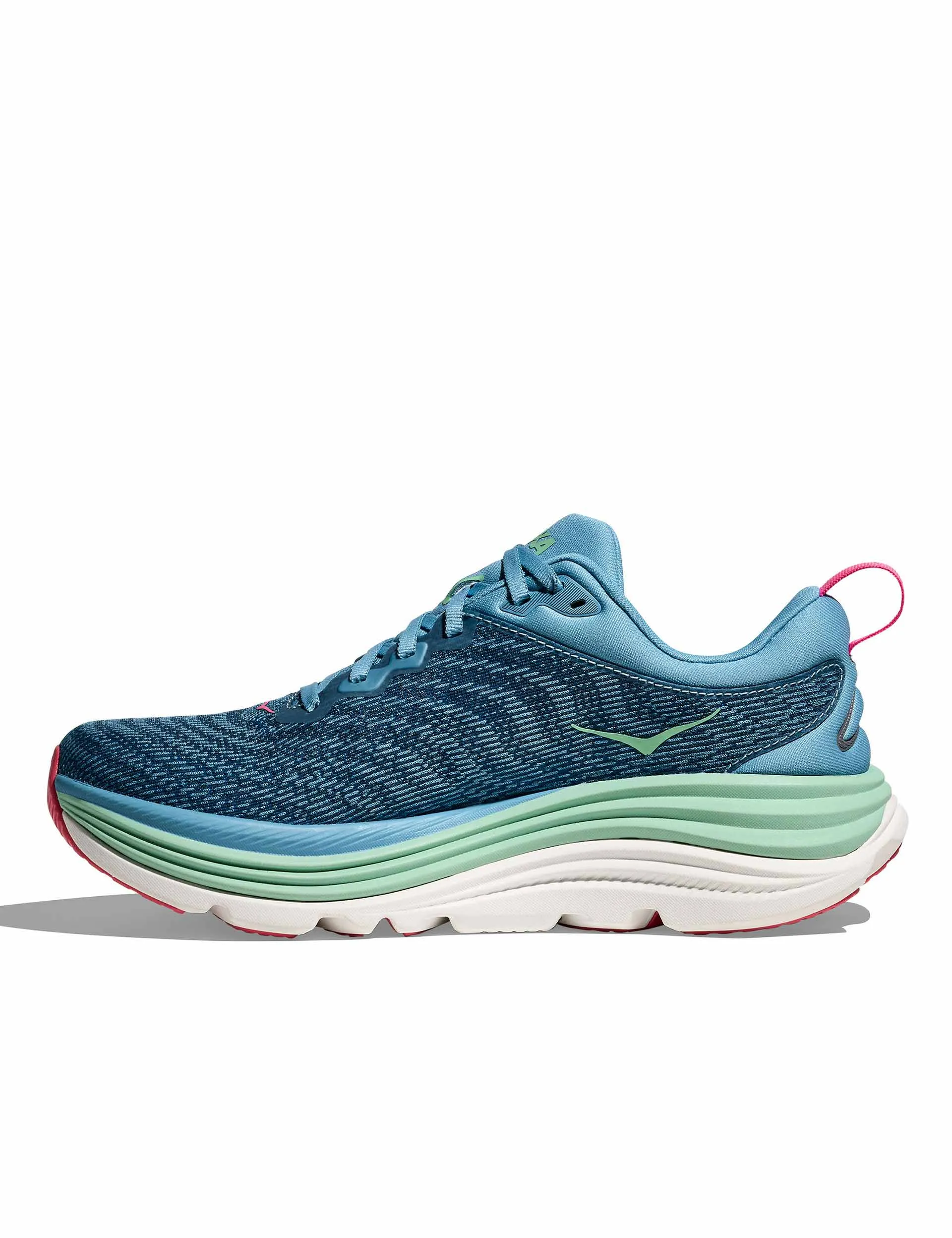 padded tongue shoes mesh ventilation Gaviota 5 - Alpine Blue/Jadeite