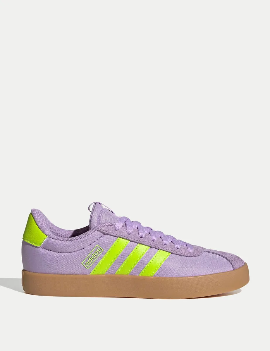 Supportive sole VL Court 3.0 Shoes - Powder Plum/Solar Slime/Lucid Lemon
