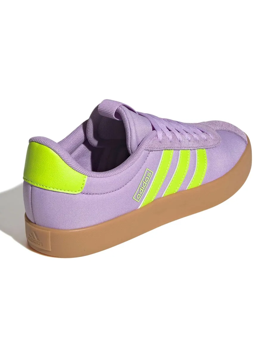 Street Fashion Smart Trend VL Court 3.0 Shoes - Powder Plum/Solar Slime/Lucid Lemon