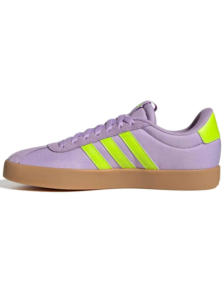 Fog Hike Flexibility VL Court 3.0 Shoes - Powder Plum/Solar Slime/Lucid Lemon