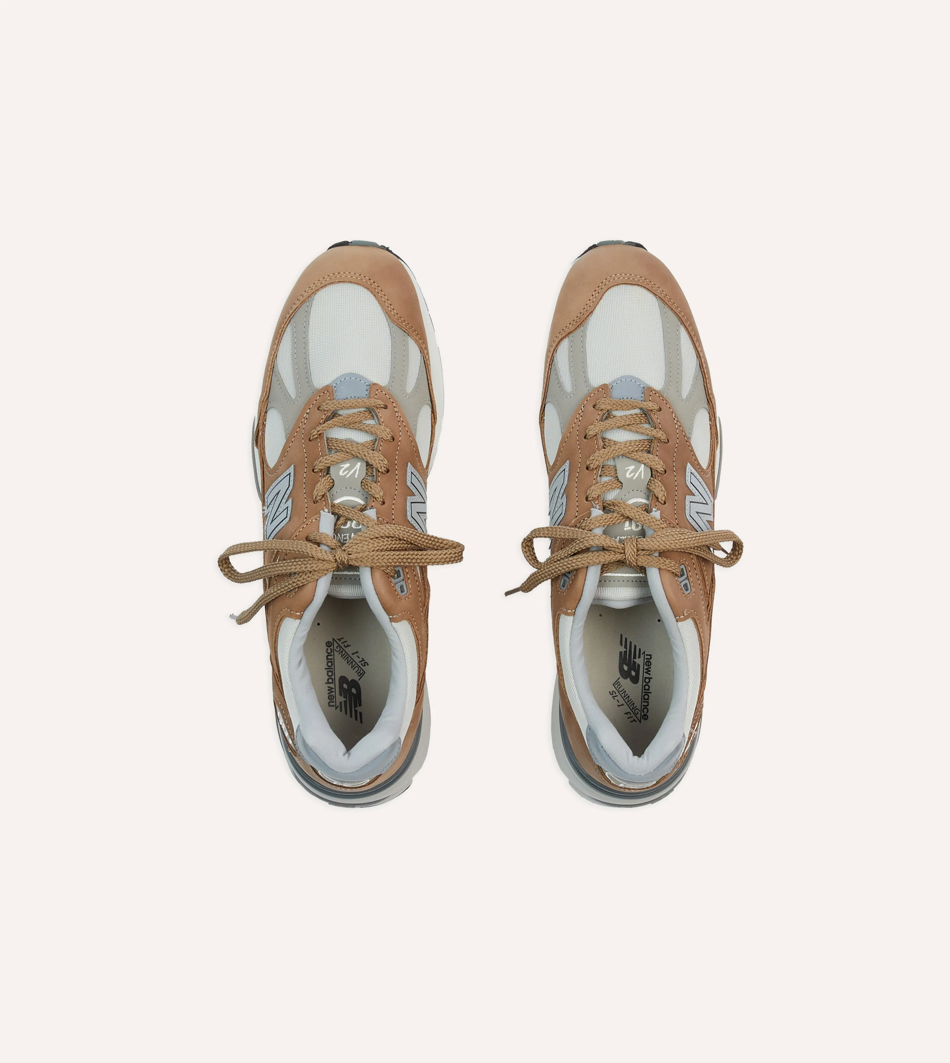 New Balance Coco Mocca Made in UK 991v2 Trainers Ultra-soft feel