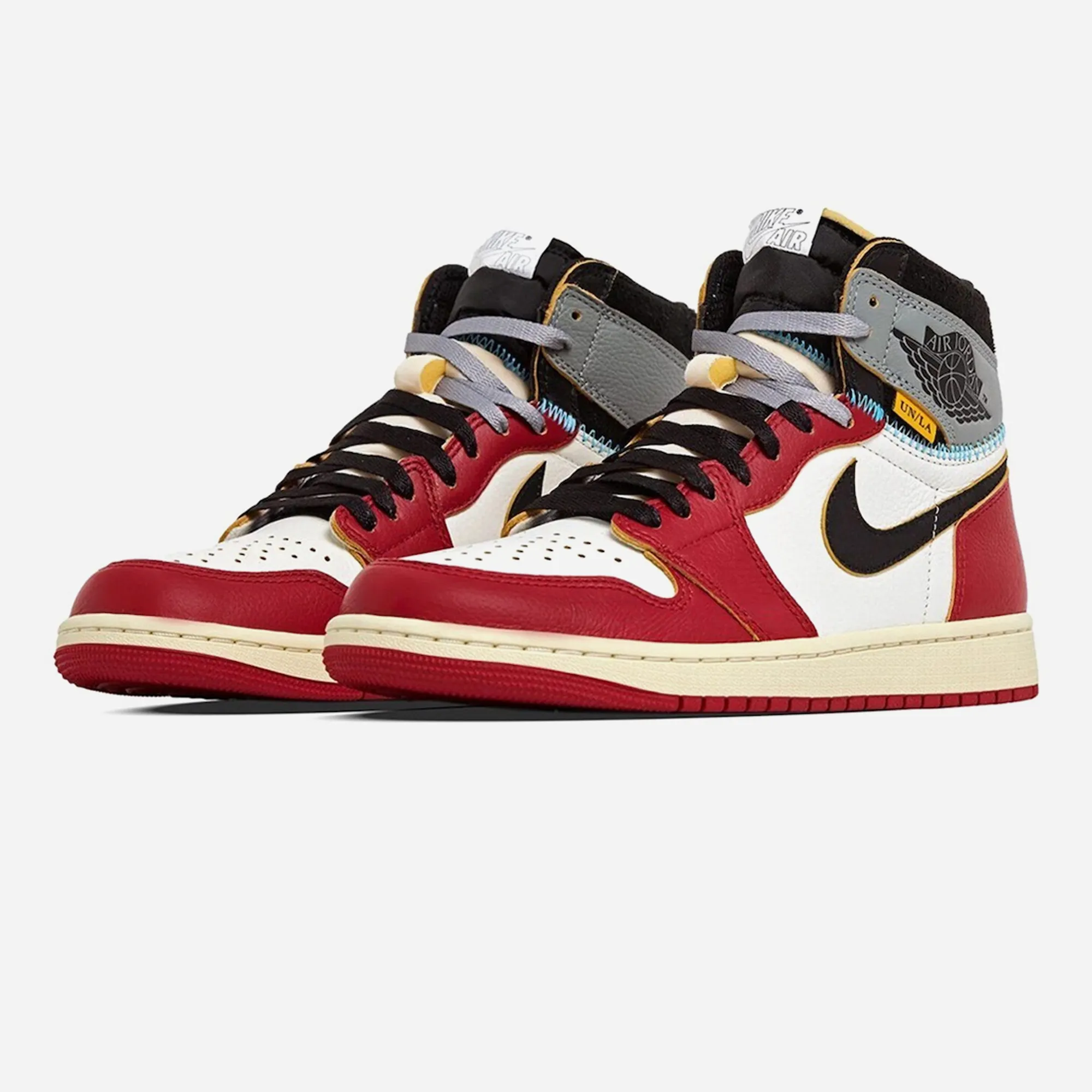 Low Drop Profile Nike Air Jordan 1 Retro High OG SP Union LA Chicago Shadow Red