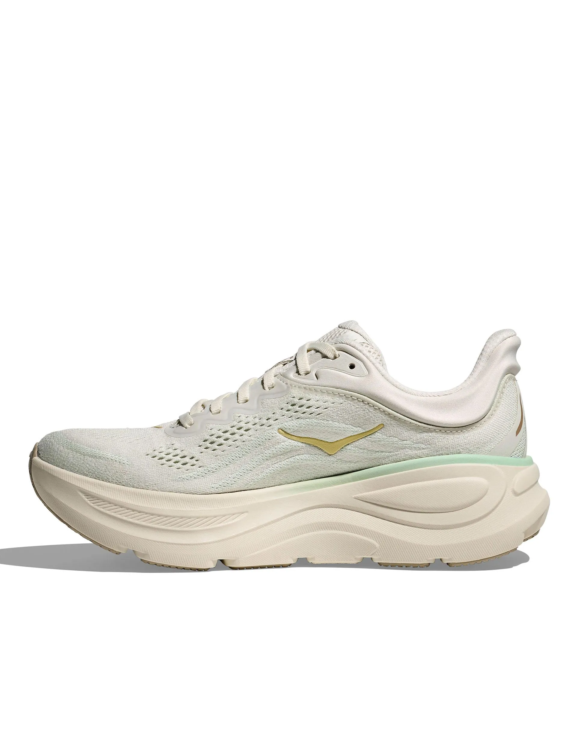 Bondi 9 - Truffle Salt/Sea Glass rough - surface proof hill - running shoes