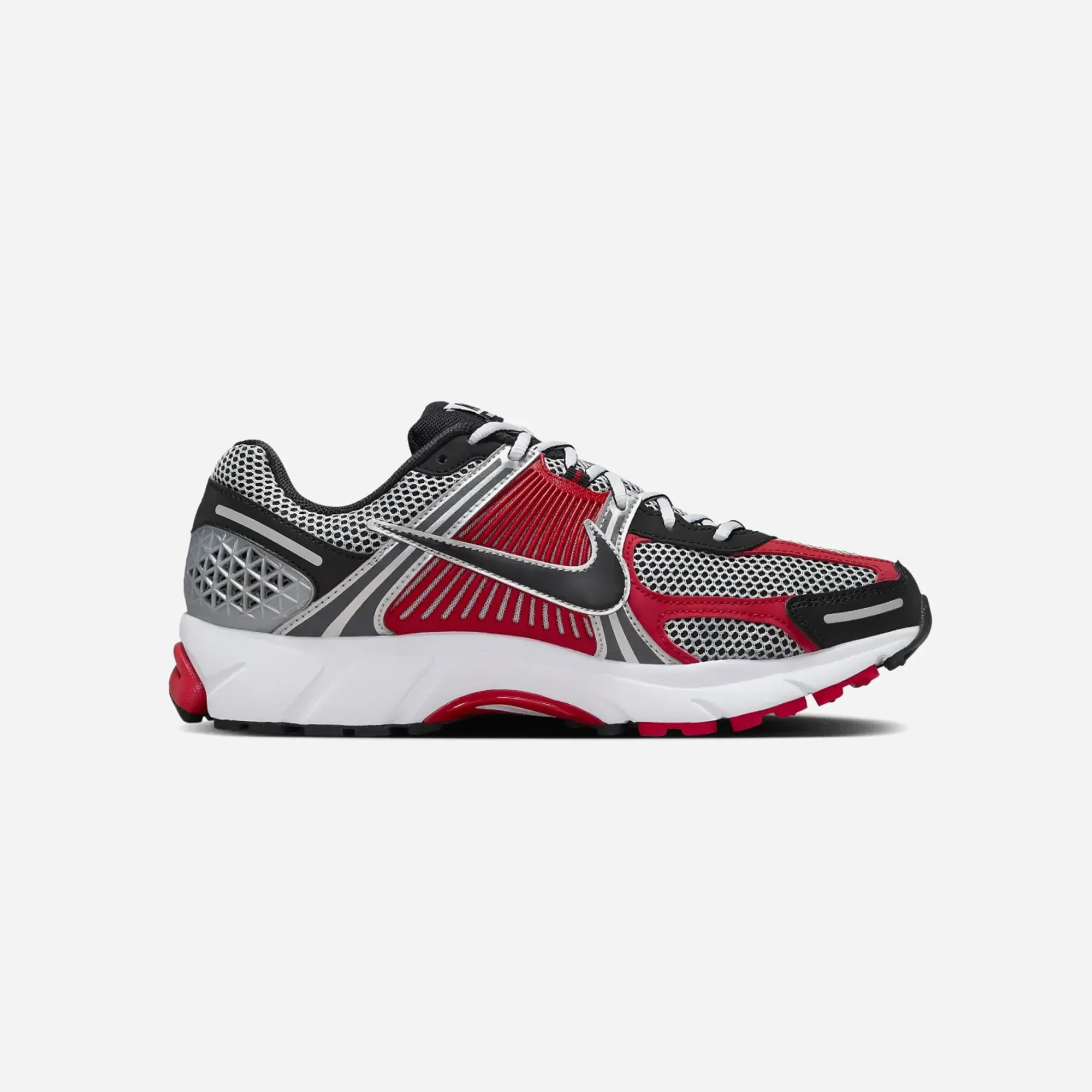 Casual Comfort Nike Zoom Vomero 5 Metallic Silver University Red