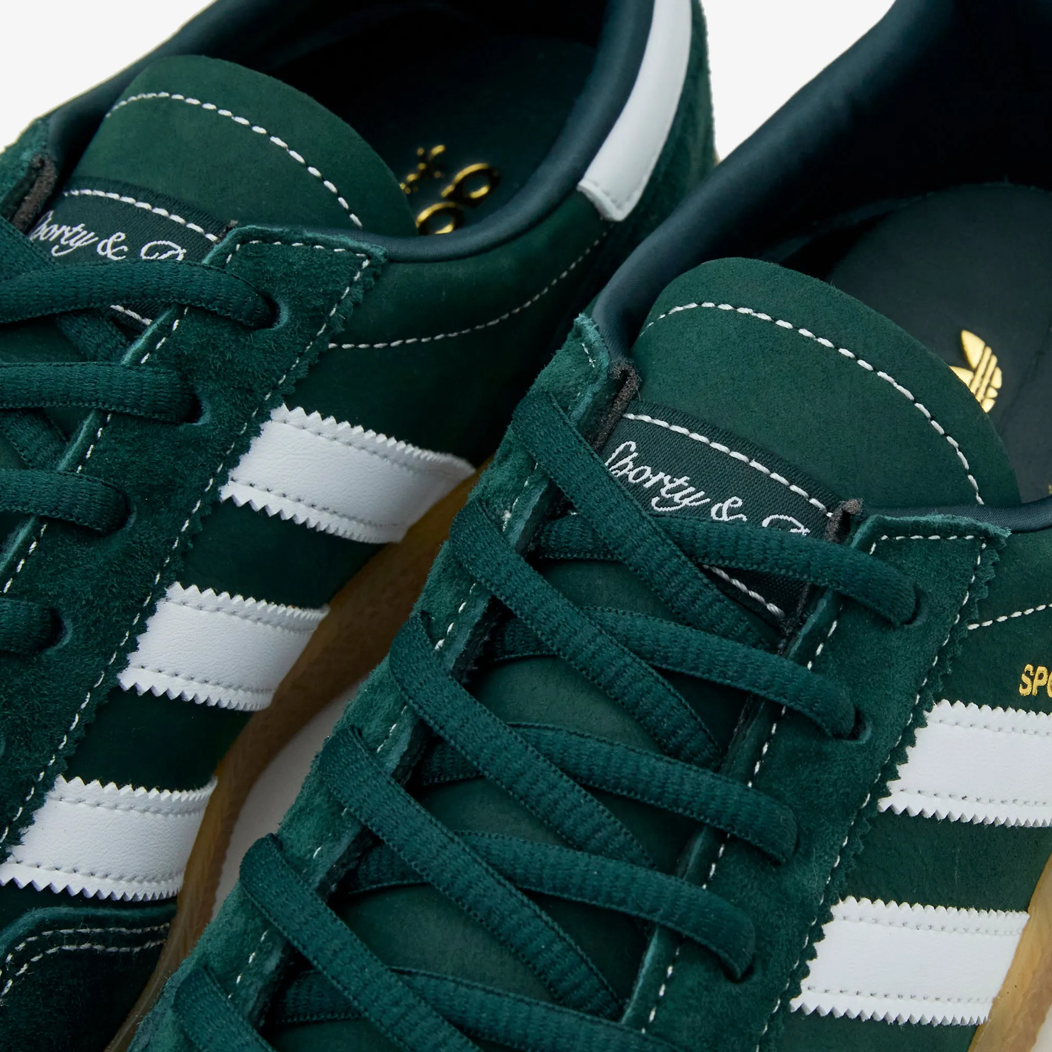 Sporty & Rich x Handball Spezial Dark Green | Cloud White | Gum Walk Gear Morning Walk