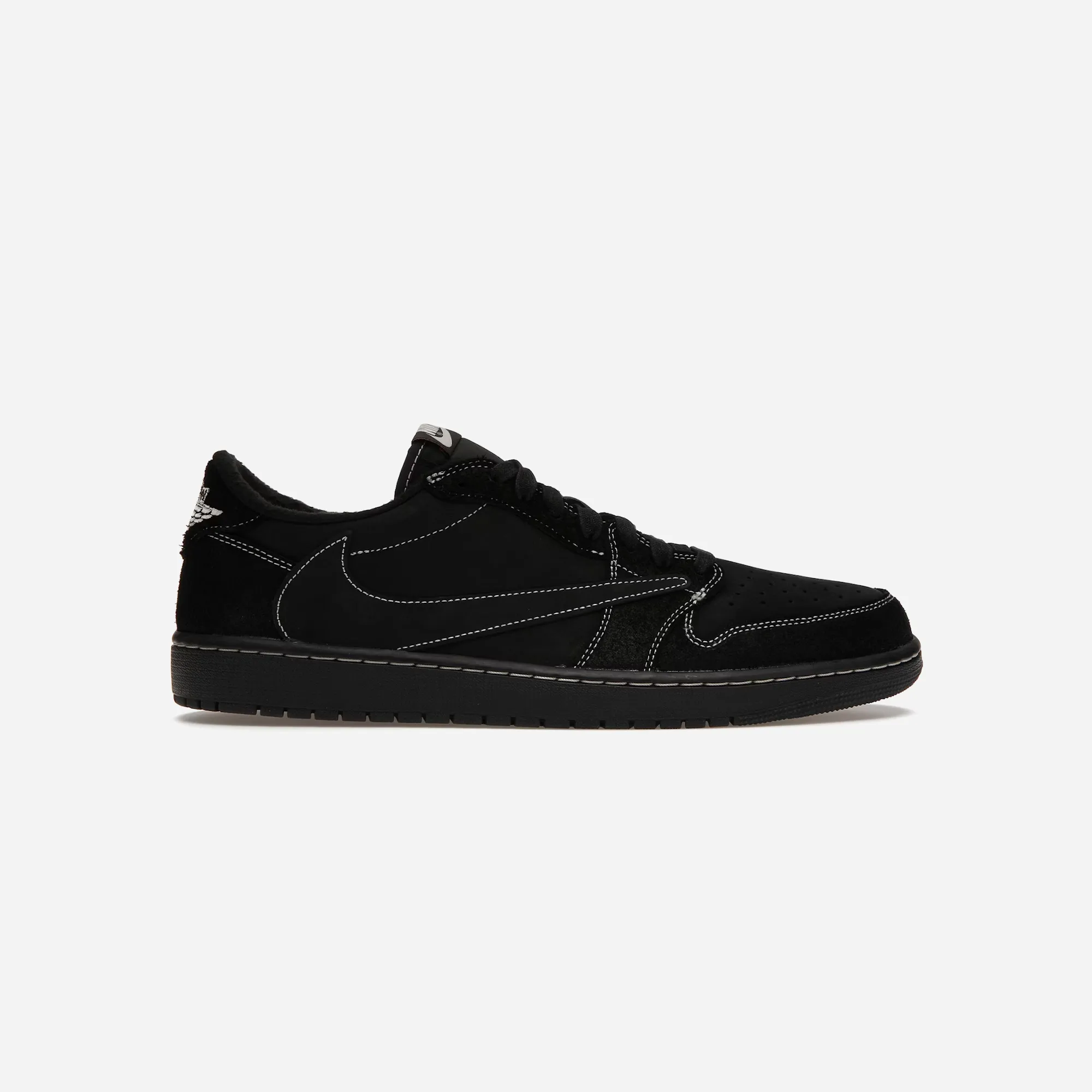 Jordan 1 Retro Low OG SP Travis Scott Black Phantom Training Style Urban breathability