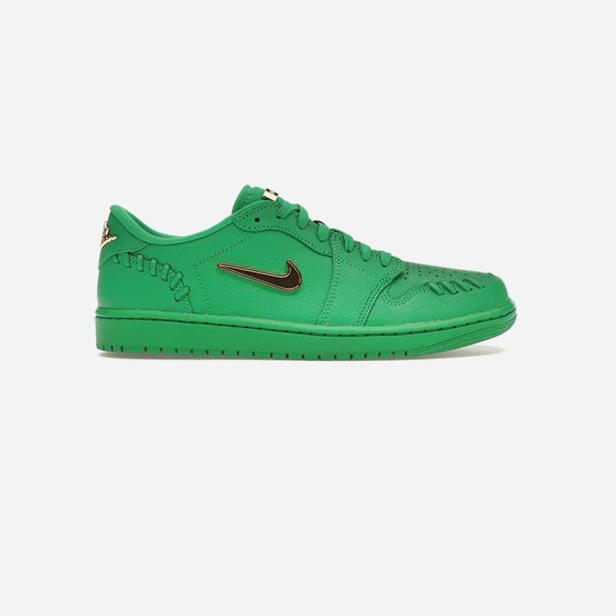 Nike Air Jordan 1 Low Method of Make Lucky Green WMNS Lifestyle Athlete Breathable Perforations