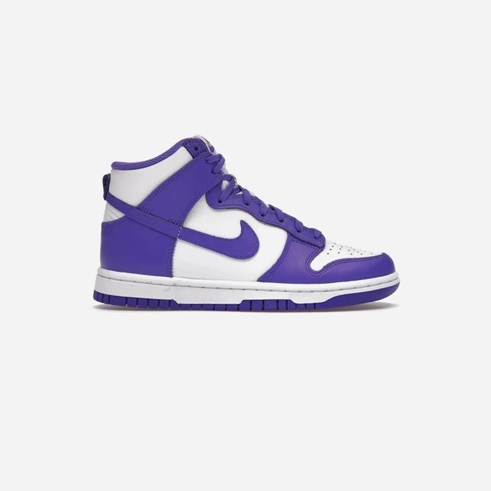 Nike Dunk High Court Purple WMNS Ankle padding