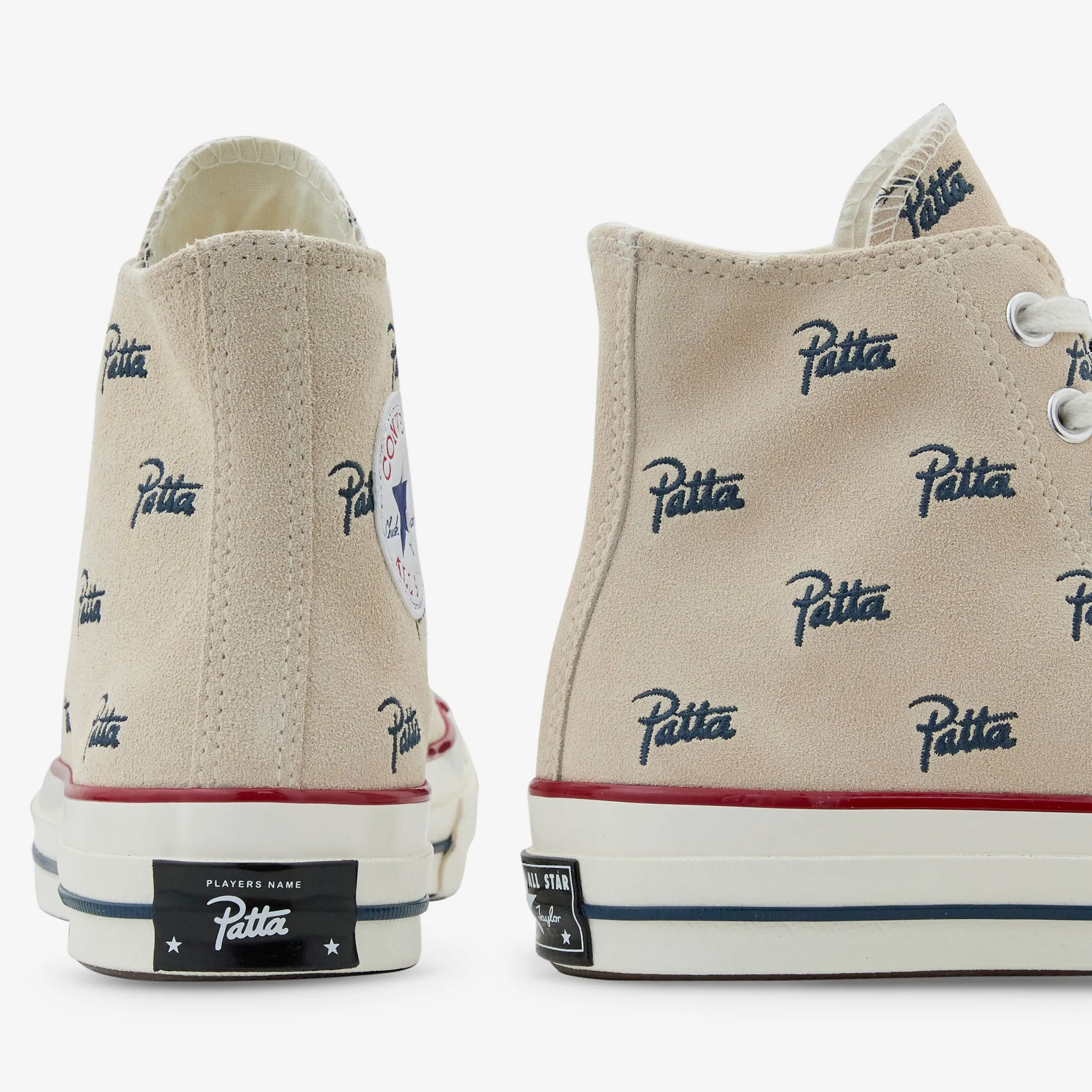 Slow Living Patta x Chuck '70 Hi Natural Ivory | Insignia Blue