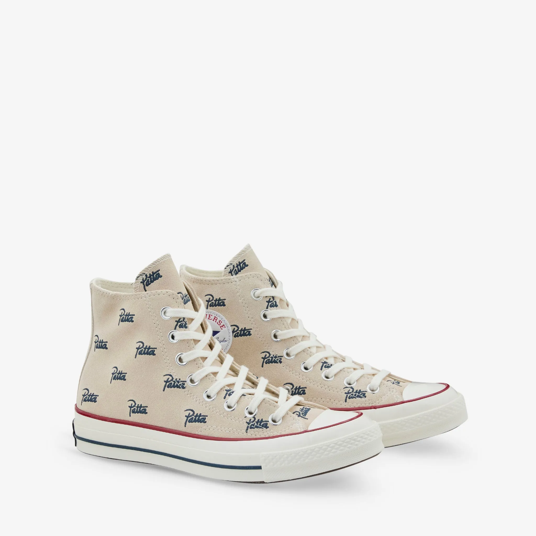 Lightweight Patta x Chuck '70 Hi Natural Ivory | Insignia Blue