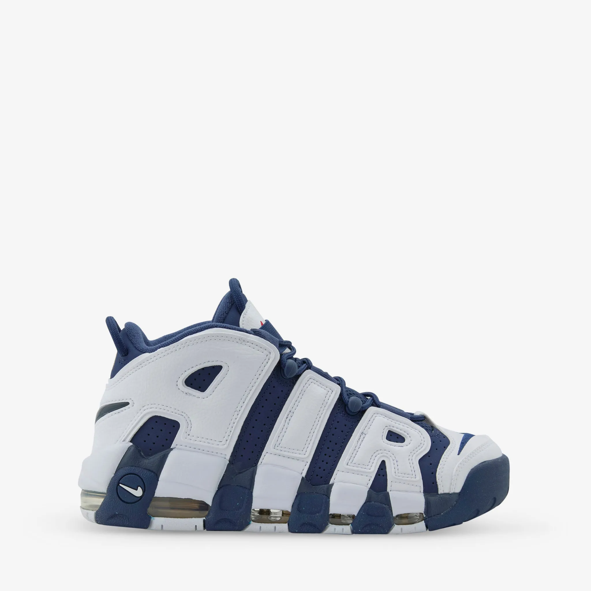 Air More Uptempo '96 White | Midnight Navy | Metallic Gold Go Mode Cushioned Upper