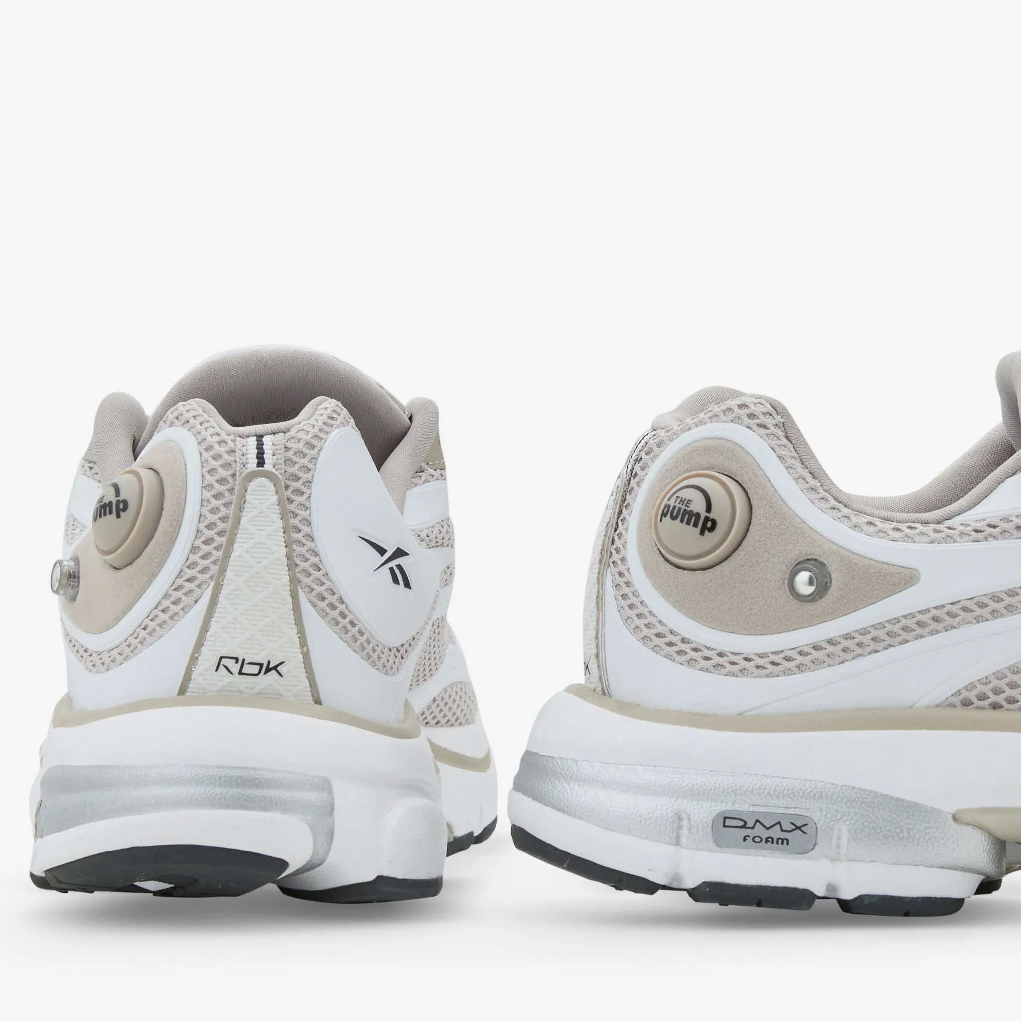 Comfy Days Breathable Upper RBK Premier Pump Paris Trainer Moonstone | White | Pure Grey