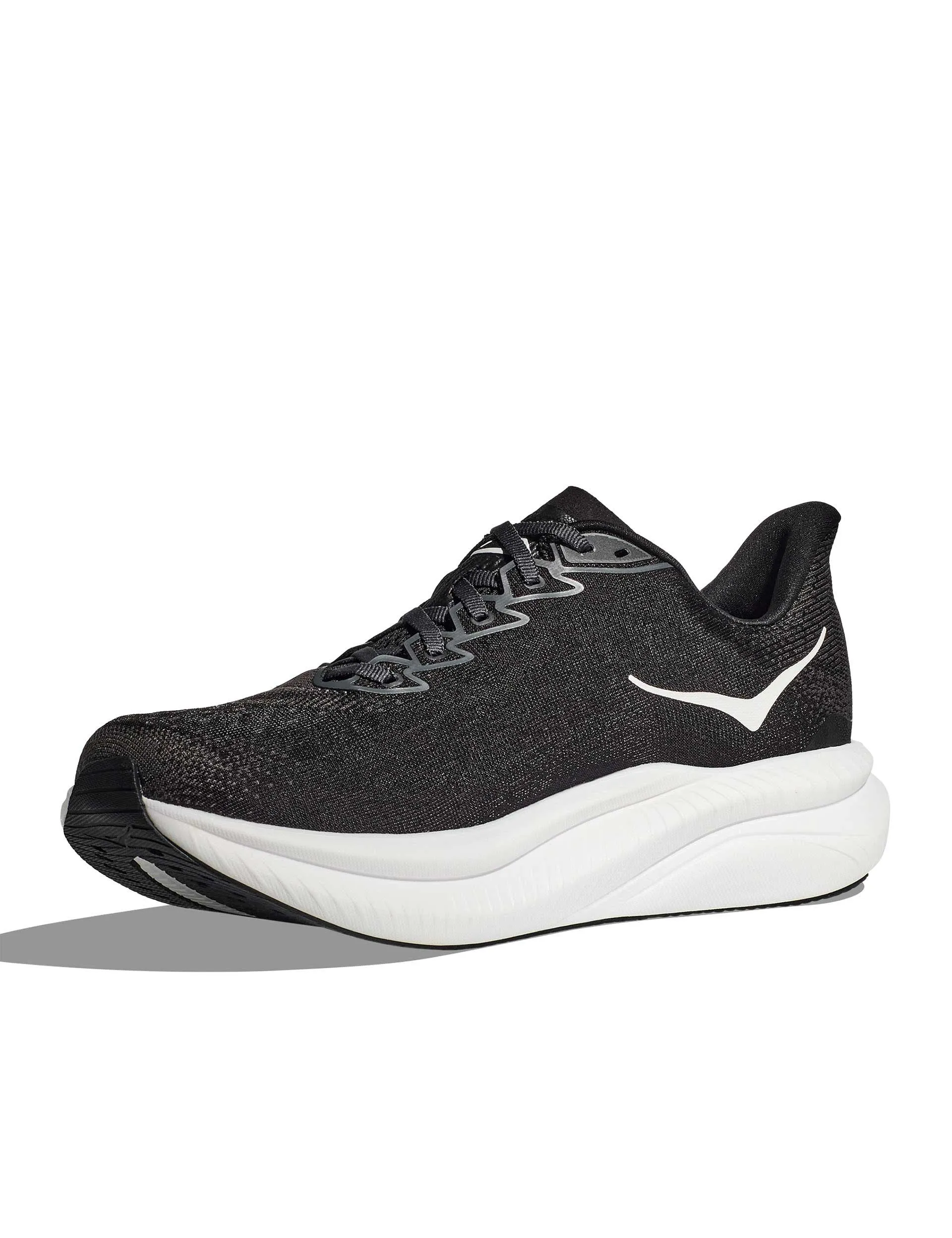 Mach 6 - Black/White lace - up shoe model
