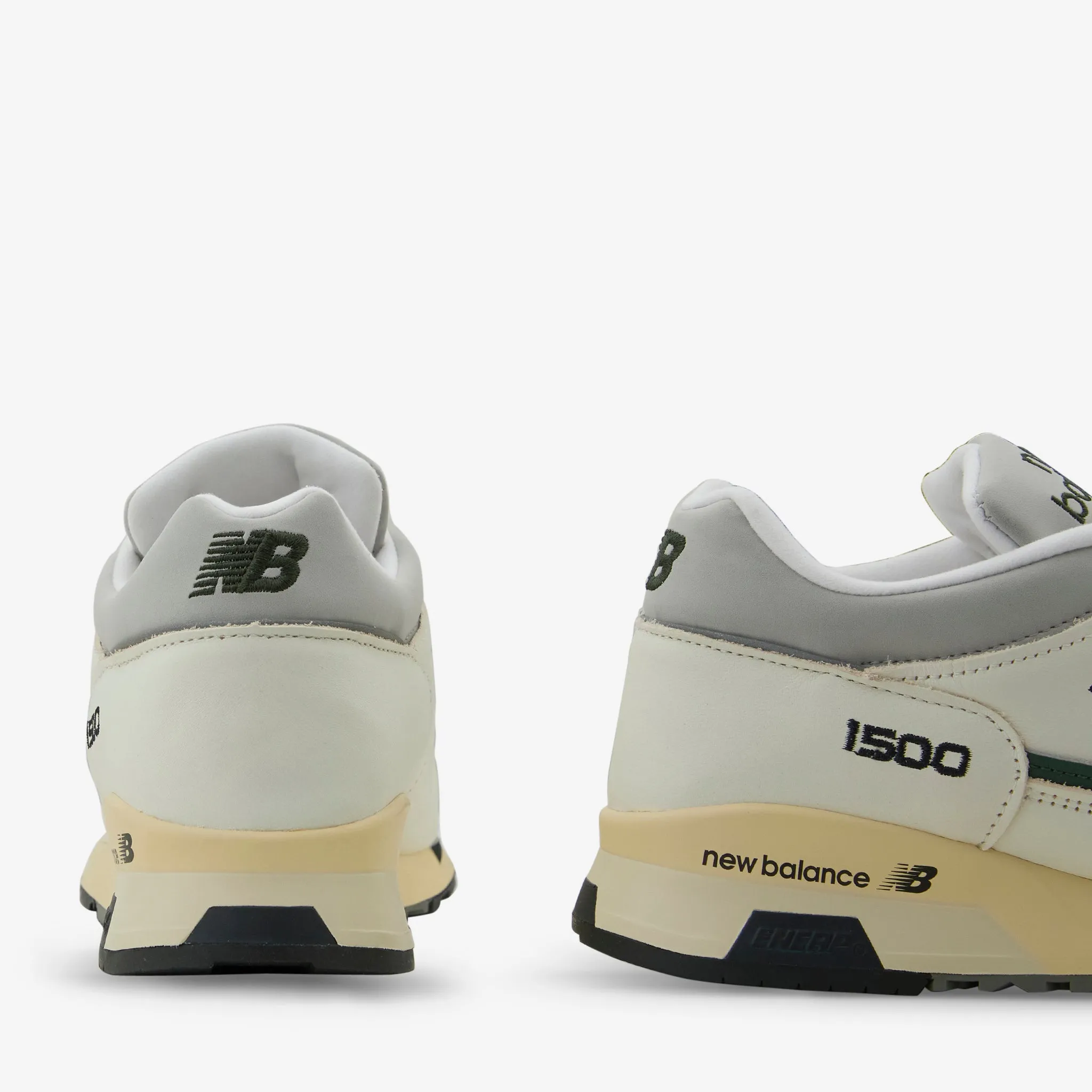 High Top Design Made in UK 1500 Antique White | Cilantro | Black