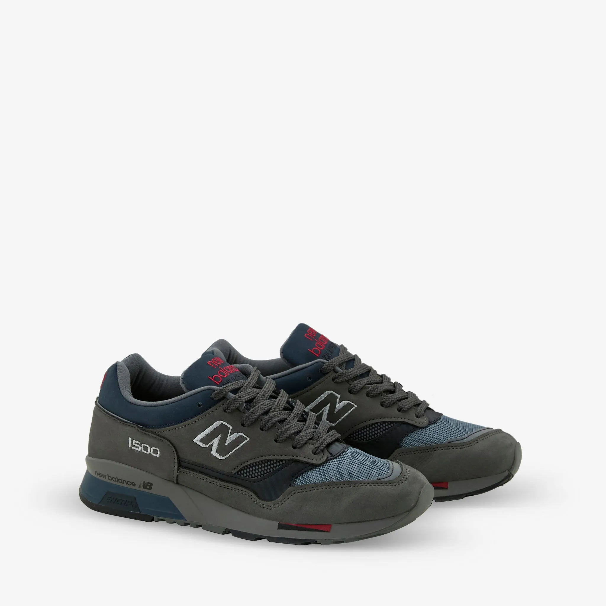 Harbor Run Cushioned Upper Made in UK 1500 Granite Gray | Carbon Fiber