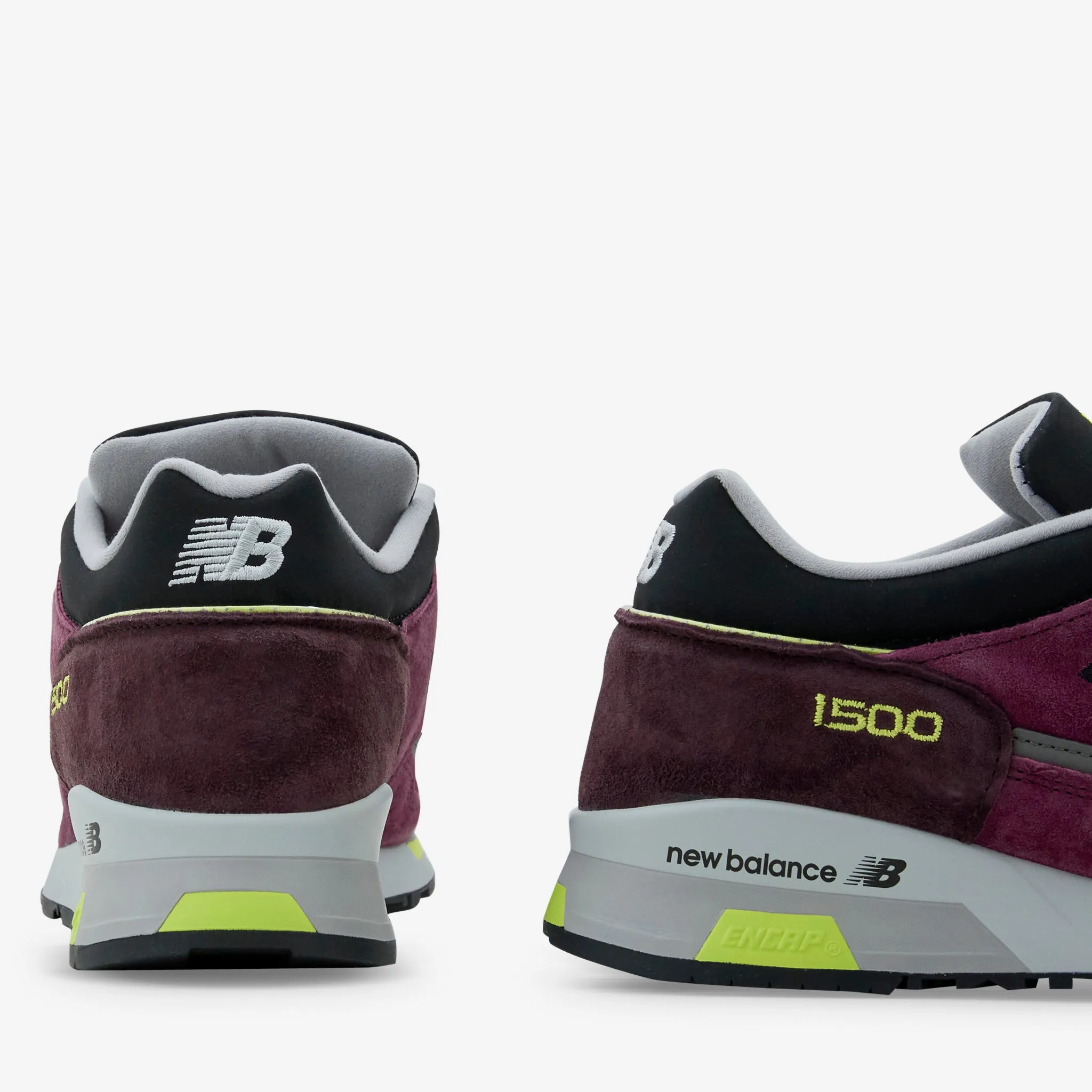Non Restrictive Fit Made in UK 1500 Plum Wine | Winter Flare | Neon Yellow