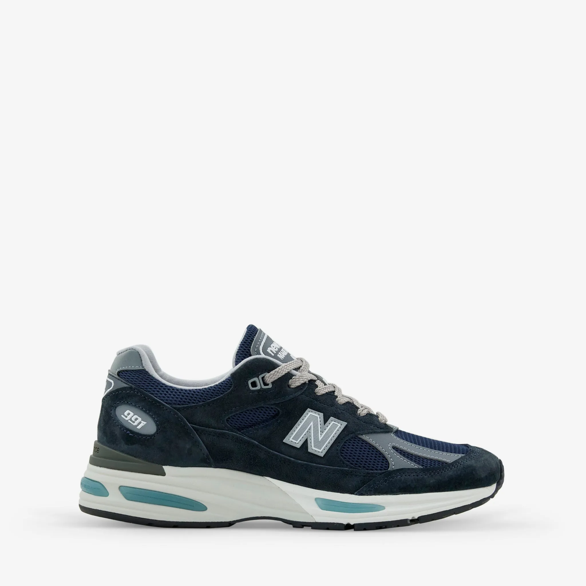 Made in UK 991v2 Dark Navy | Smoked Pearl | Silver Bronze Warm Walk Easy