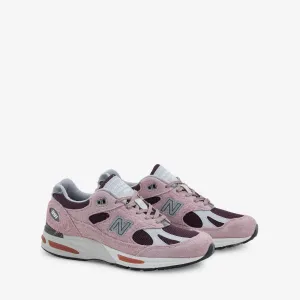 Made in UK 991v2 Deauville Mauve | Fig | Oyster Mushroom Cool Inside Core Fit