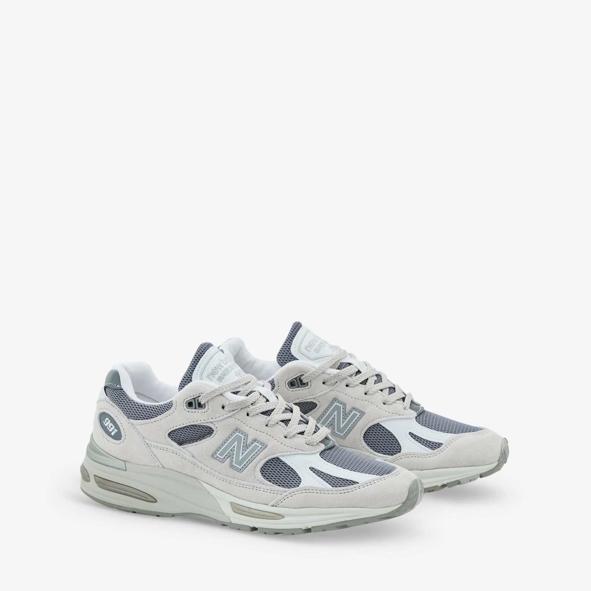 Made in UK 991v2 Nimbus Cloud | Cool Grey | Silver Classic Shoes