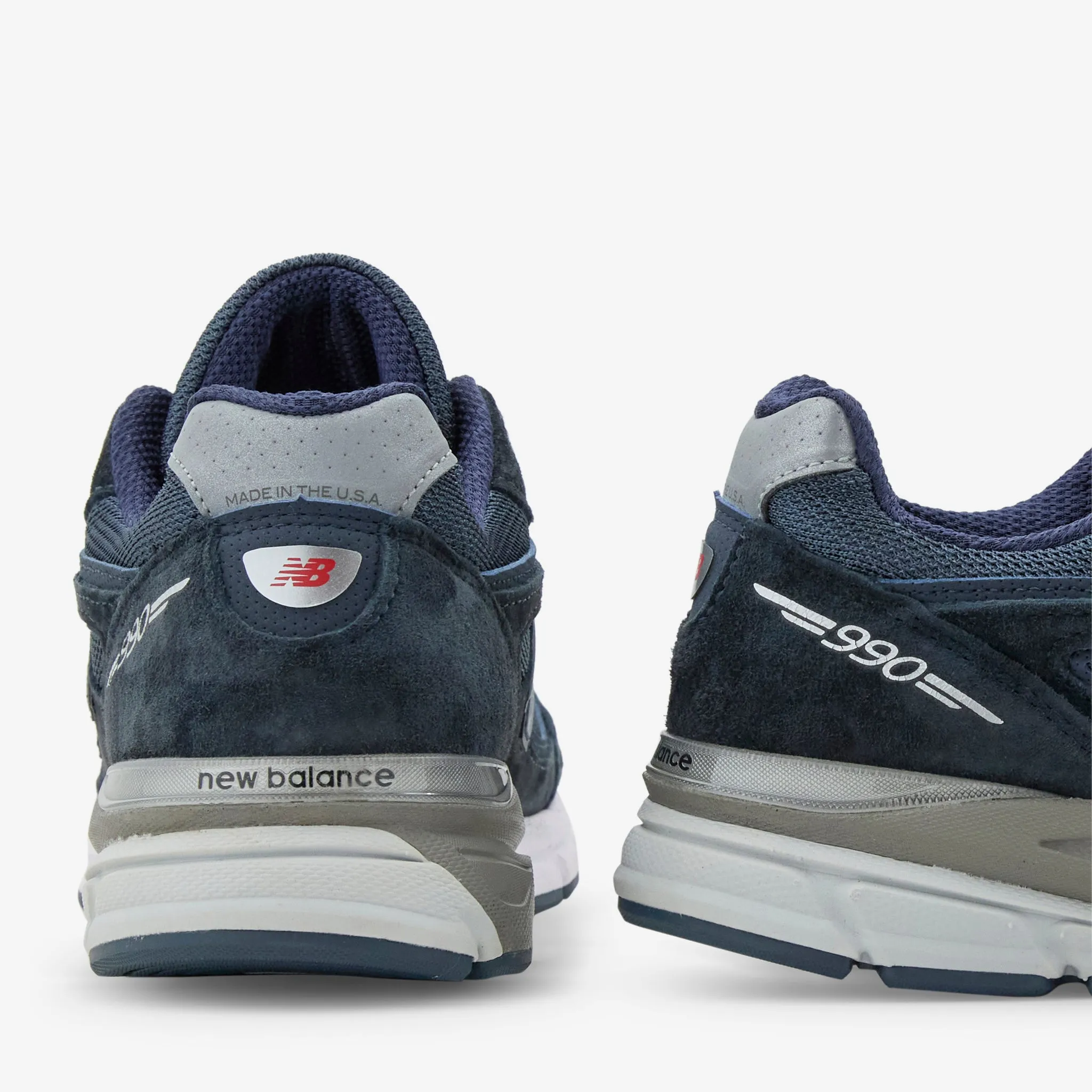 Busy Day Cozy Motion Made in USA 990v4 Navy | Silver