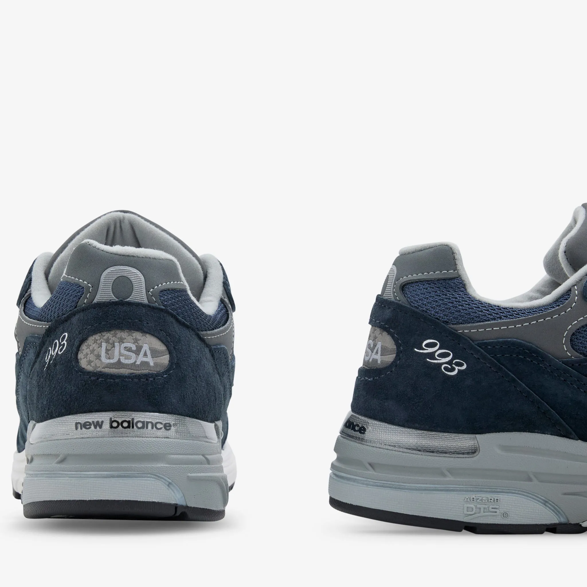 Dynamic Style Made in USA 993 Navy | White