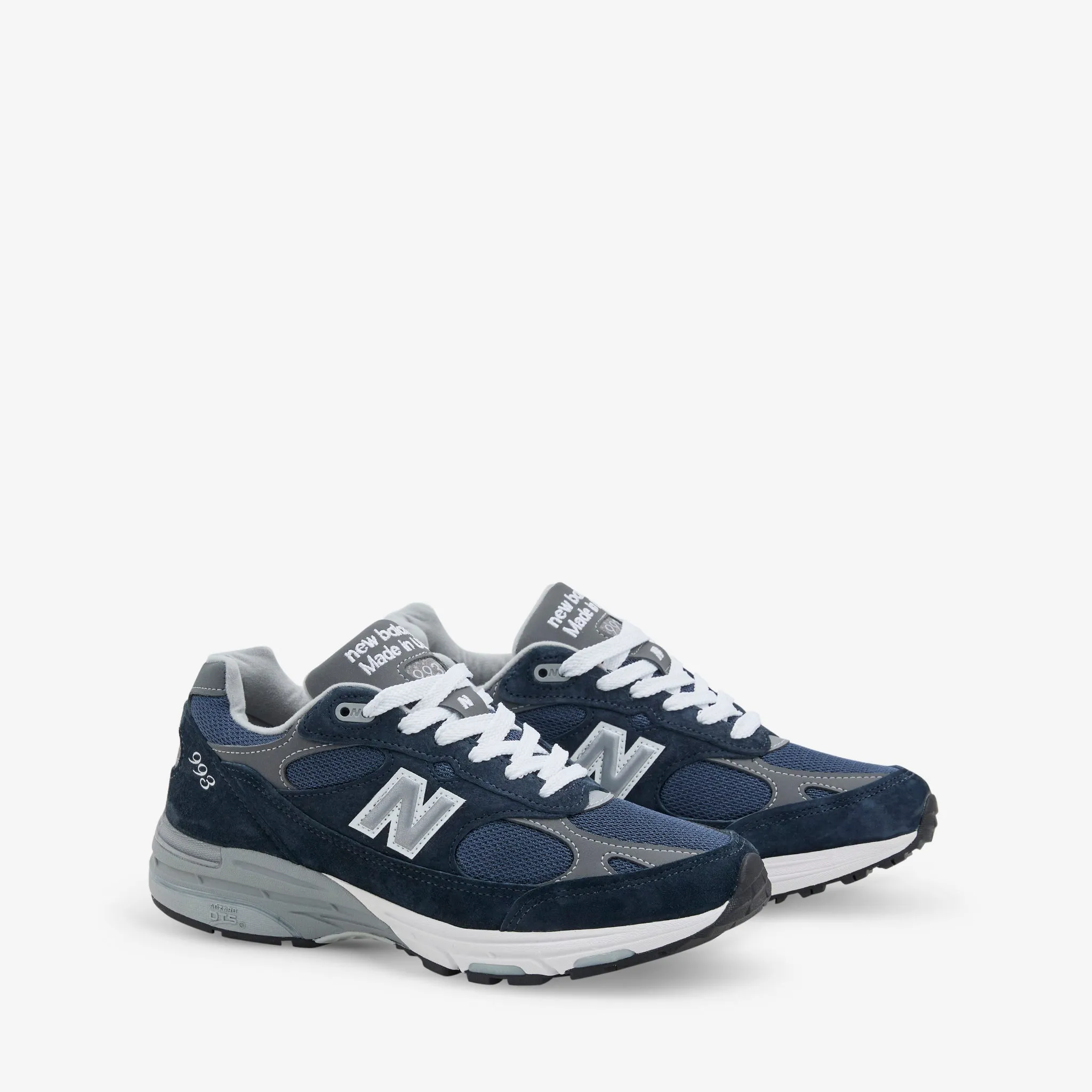 Smooth Sole Outdoor Errands Made in USA 993 Navy | White