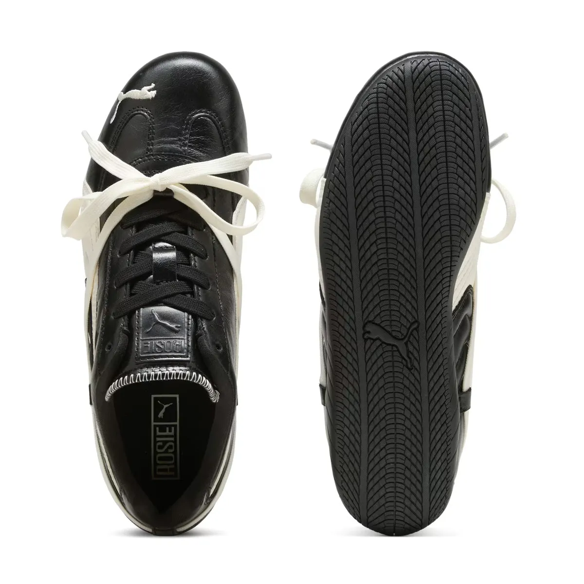  ROS?? Wmns Speedcat Lea 'PUMA Black' Slim Line
