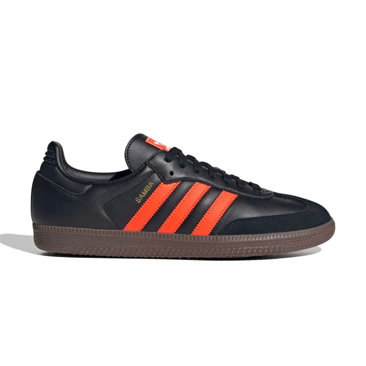 Slip On Style Move Bold Samba OG 'Core Black Impact Orange'