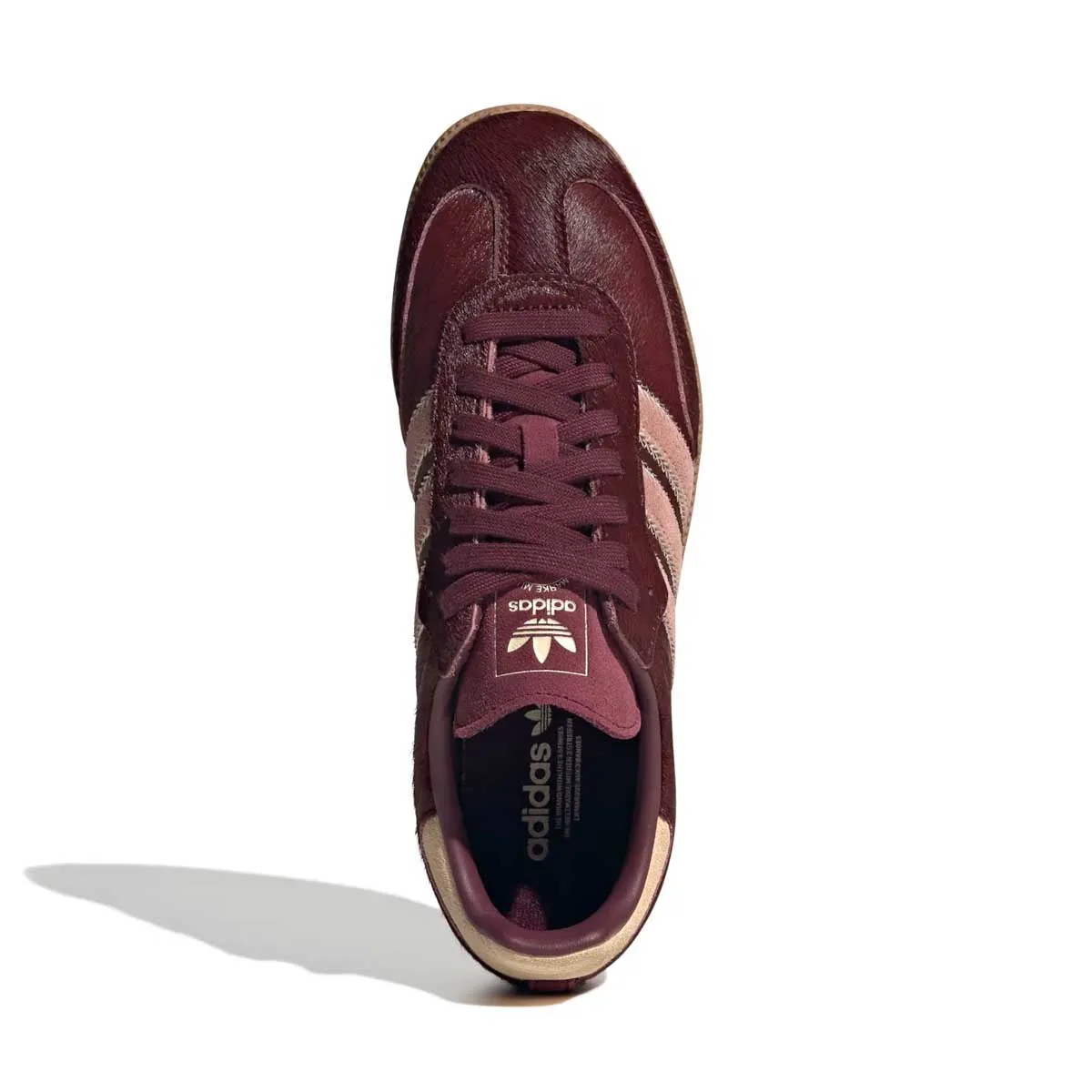 Wmns Samba OG 'Sand Strata Maroon' Comfort Heel Smooth ride