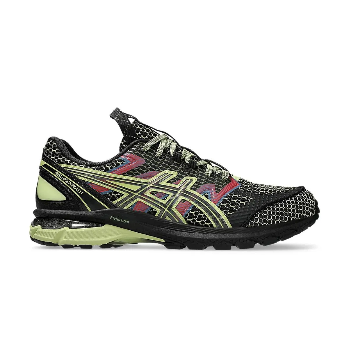 US4-S GEL-Terrain 'Black Neon Lime' Curve Hug