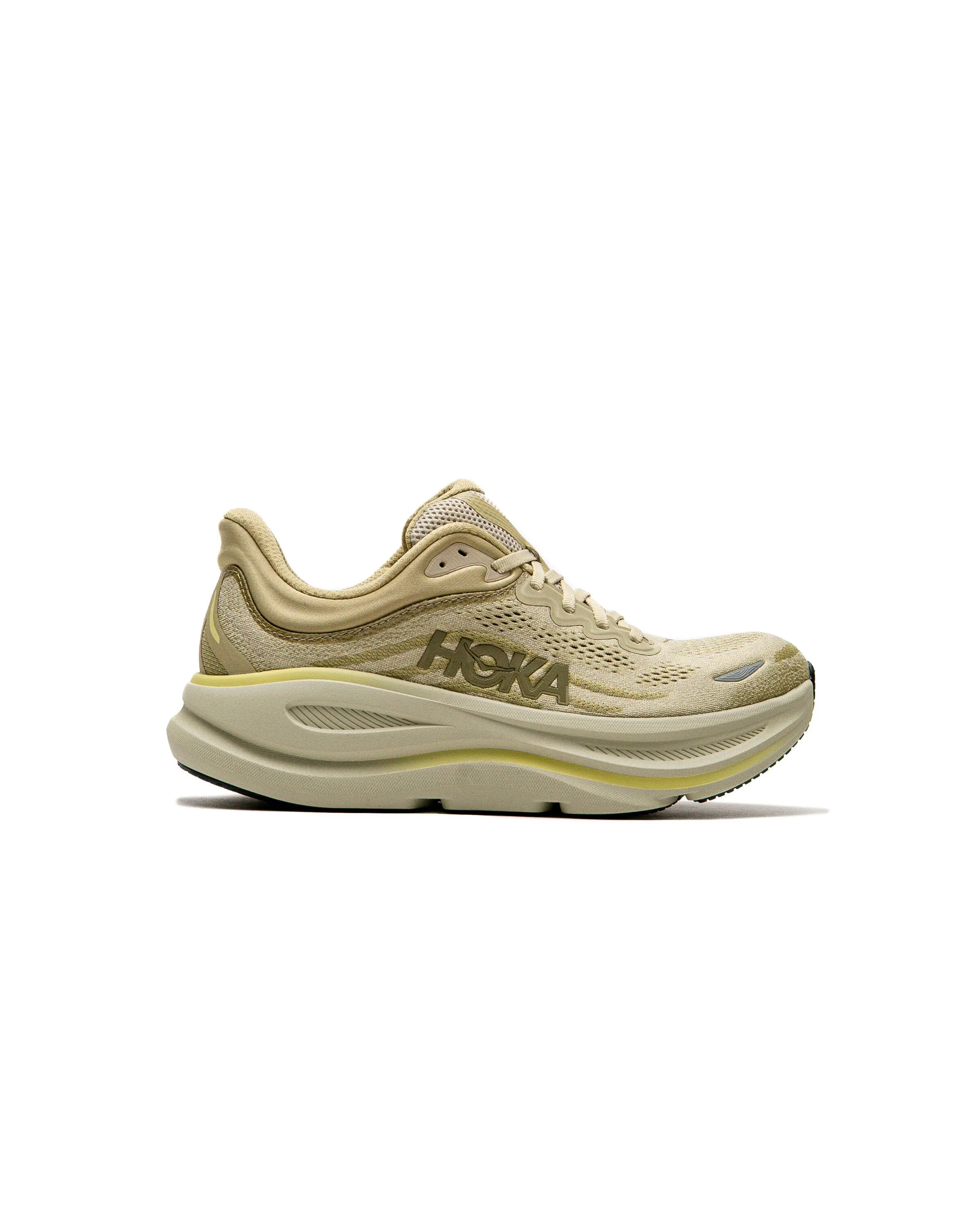 mens hoka bondi 9 (grassland/oyster mushroom) Wardrobe Base Forest Mood