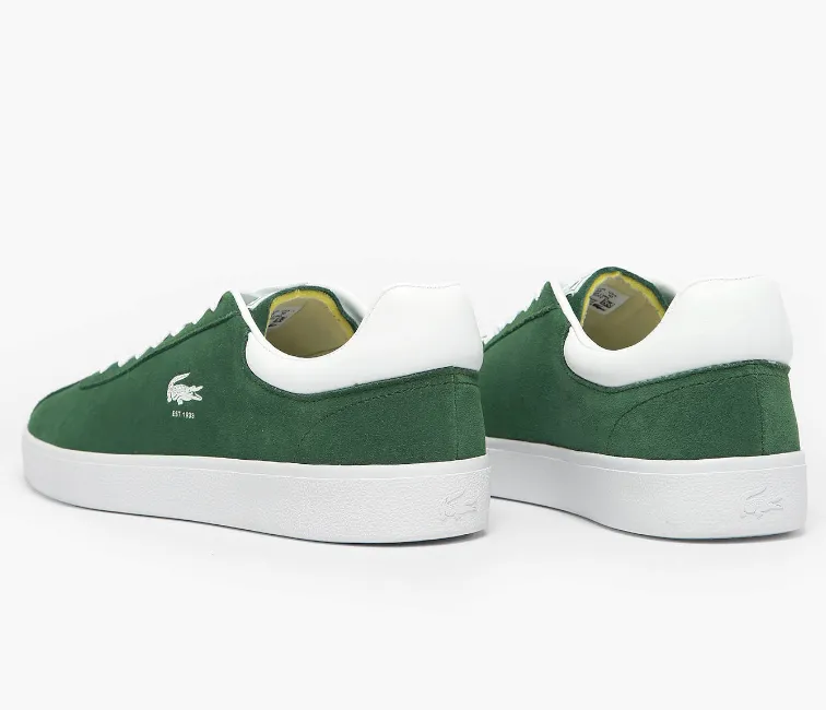 Easy Pairing Men??s Lacoste Baseshot 223 1 SMA (Dark Green/White)