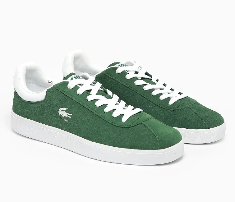 Quick Slide Work Routine Men??s Lacoste Baseshot 223 1 SMA (Dark Green/White)