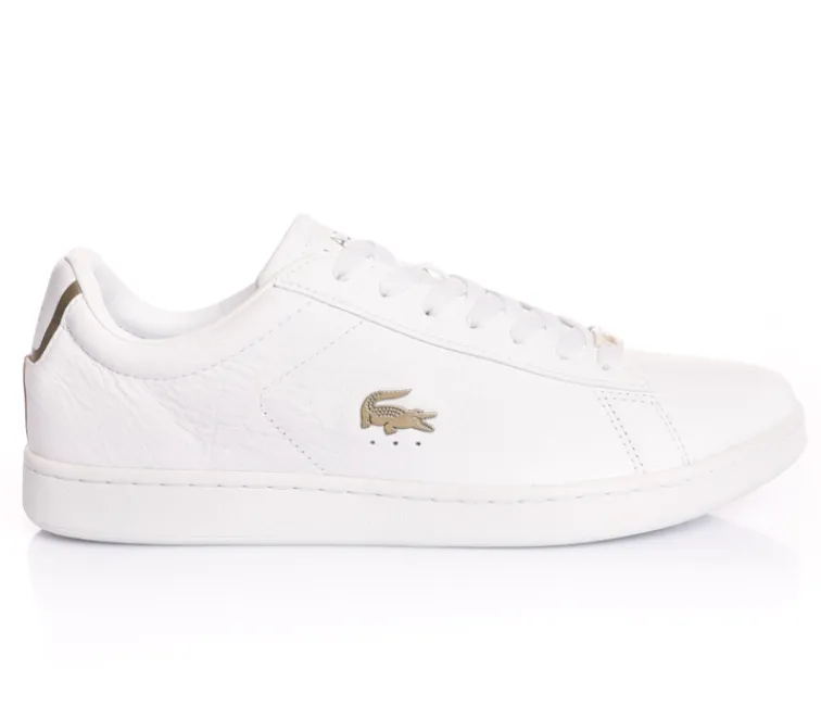 Men's Lacoste Carnaby Evo Leather 0721 3 SMA (White) Motion Tech Footstep Care