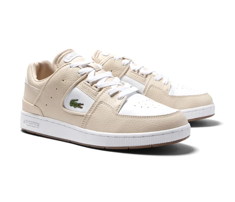 Men's Lacoste Court Cage 123 2 SMA (White/Gum) Slip Off Fashion Appeal