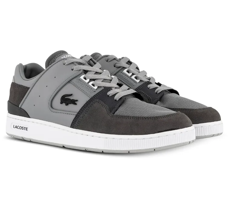 Men's Lacoste Court Cage 123 7 SMA (Grey/White) Hassle free Breath Zone