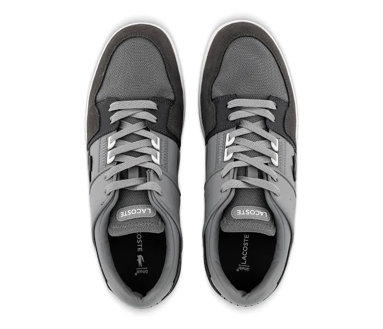 Men's Lacoste Court Cage 123 7 SMA (Grey/White) Leisure Fit Commuter Pick