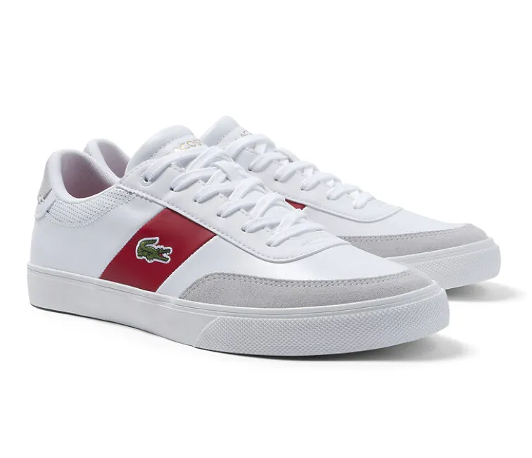 Men's Lacoste Court Master Pro 222 1 (White/Red) Weekend Mood