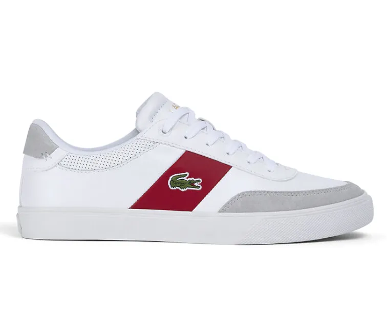 Dog Jog Flexibility Men's Lacoste Court Master Pro 222 1 (White/Red)